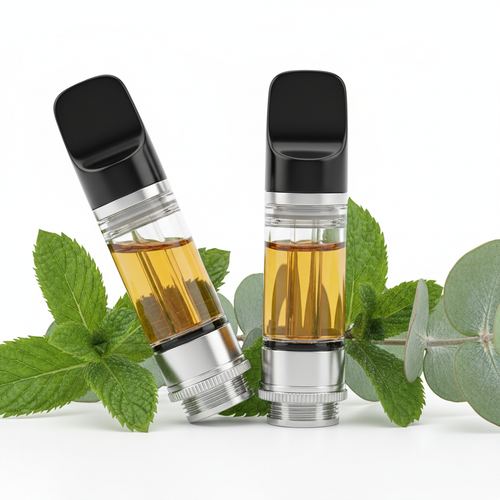 2 CBD касети по 1ml с отпускащ ефект